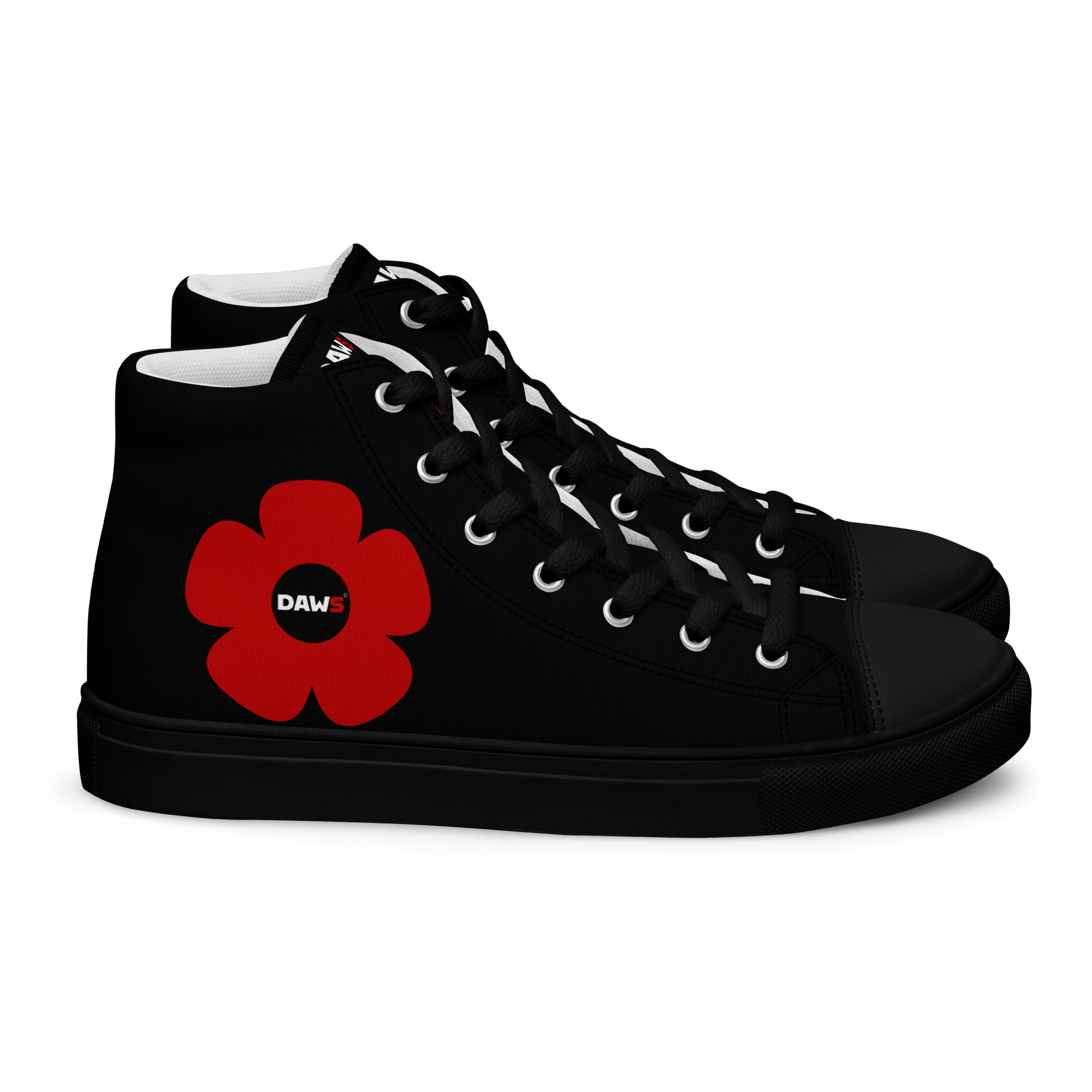 Zapatillas Vera Redflower Negras Mujer