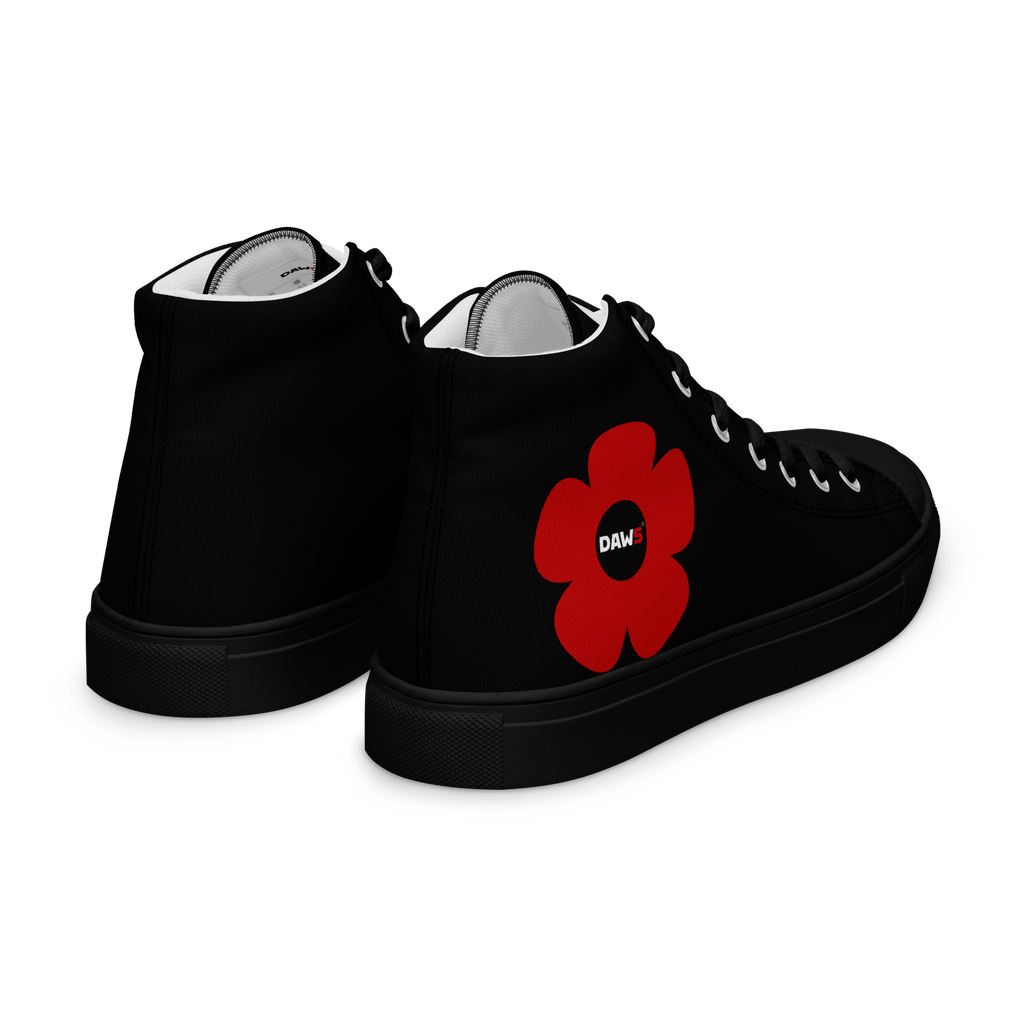 Zapatillas Vera Redflower Negras Mujer