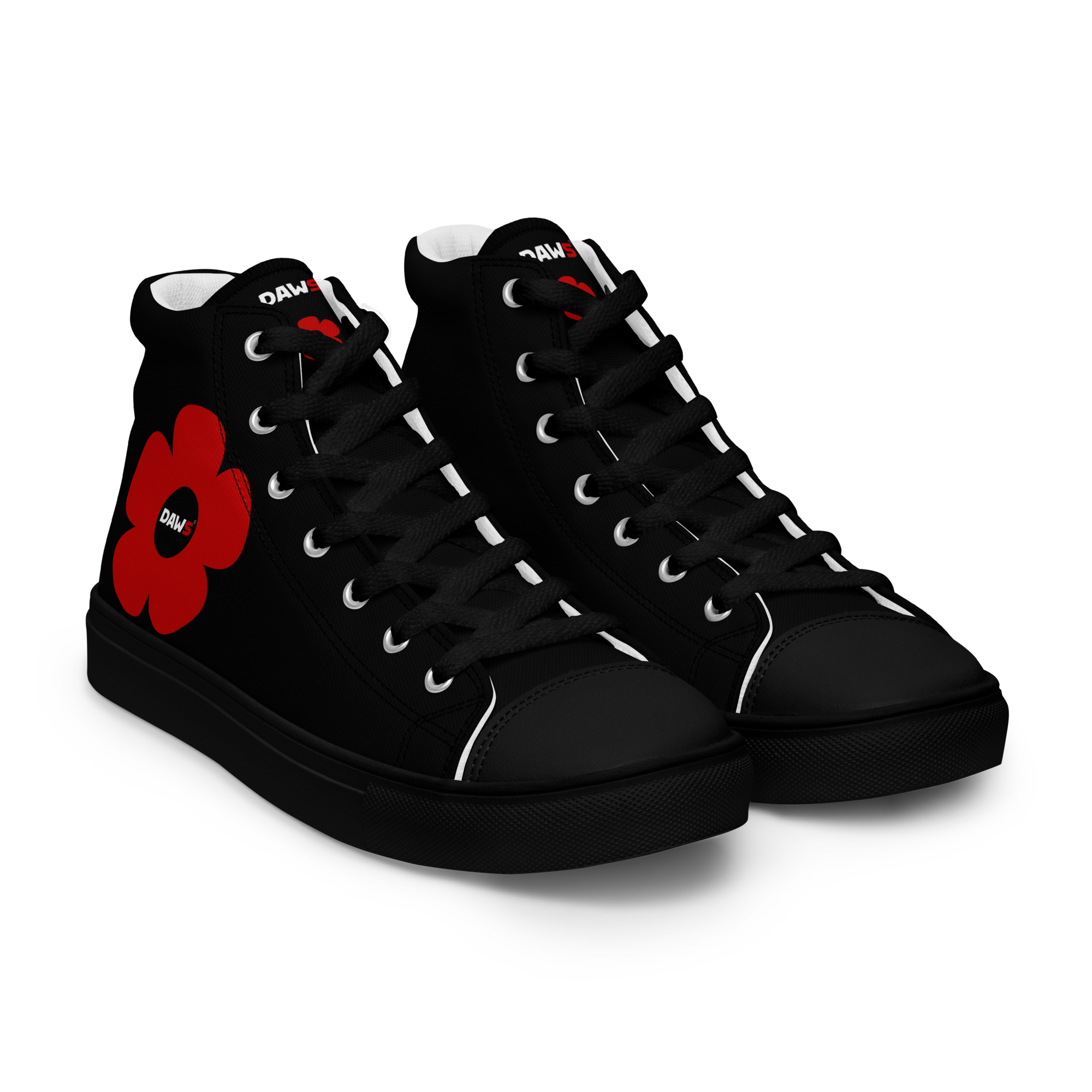 Zapatillas Vera Redflower Negras Mujer