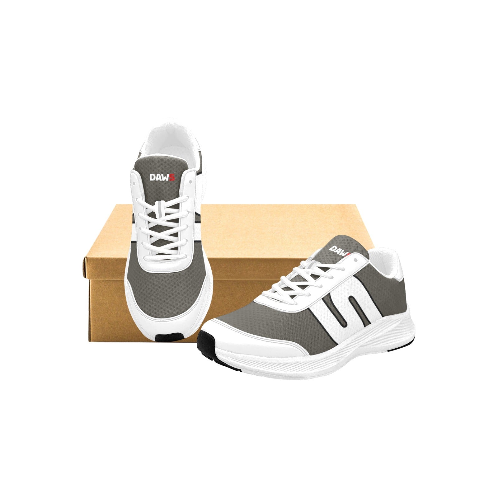 Zapatillas retro running 1984 DAWS para hombre en color gris con diseño exclusivo